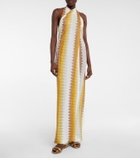 Missoni Mare Halterneck maxi dress