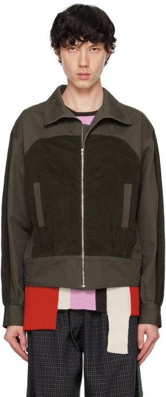 Photo: SC103 SSENSE Exclusive Khaki Coda Jacket