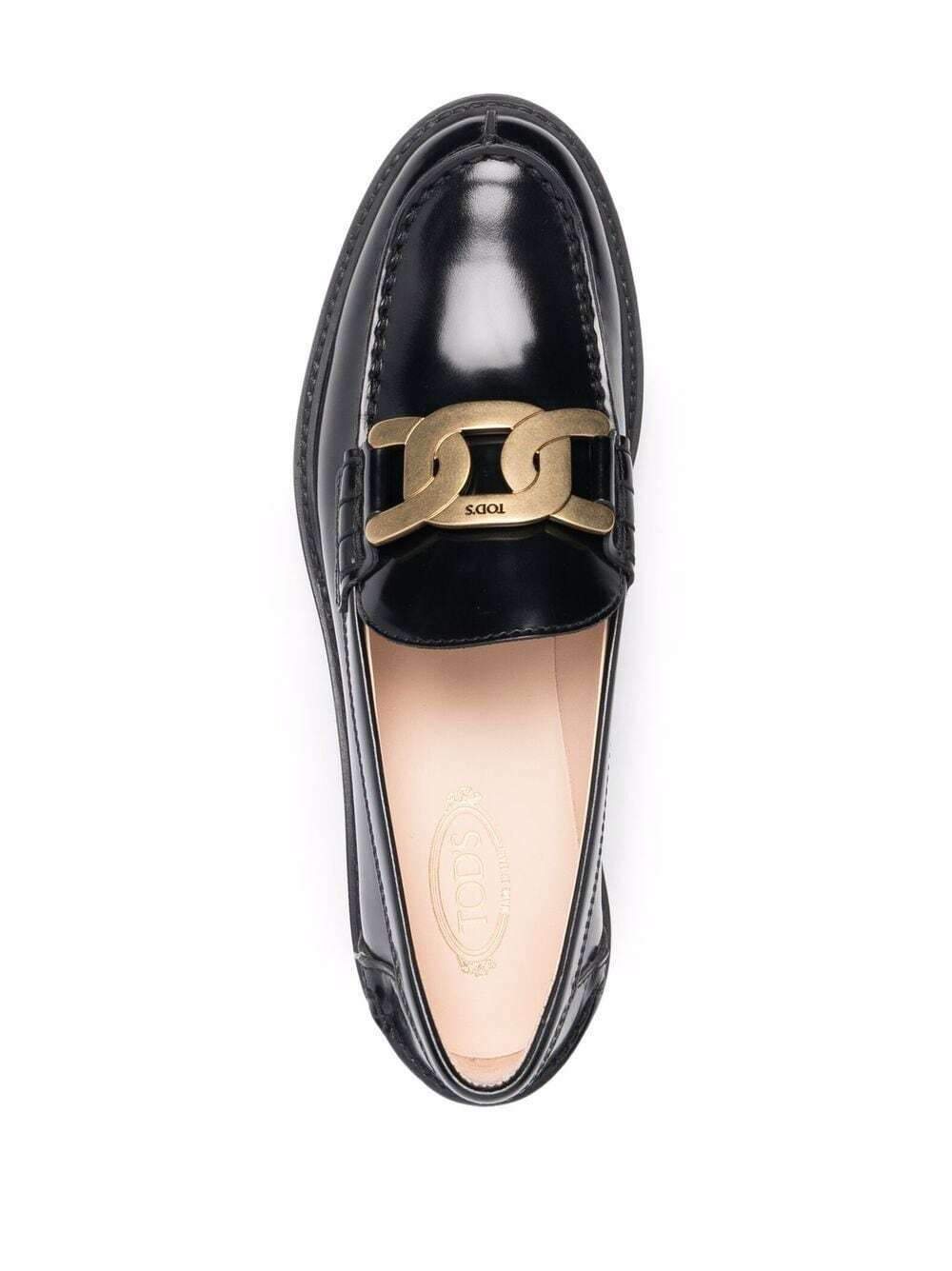 TOD'S - Chain Leather Loafers Tod's