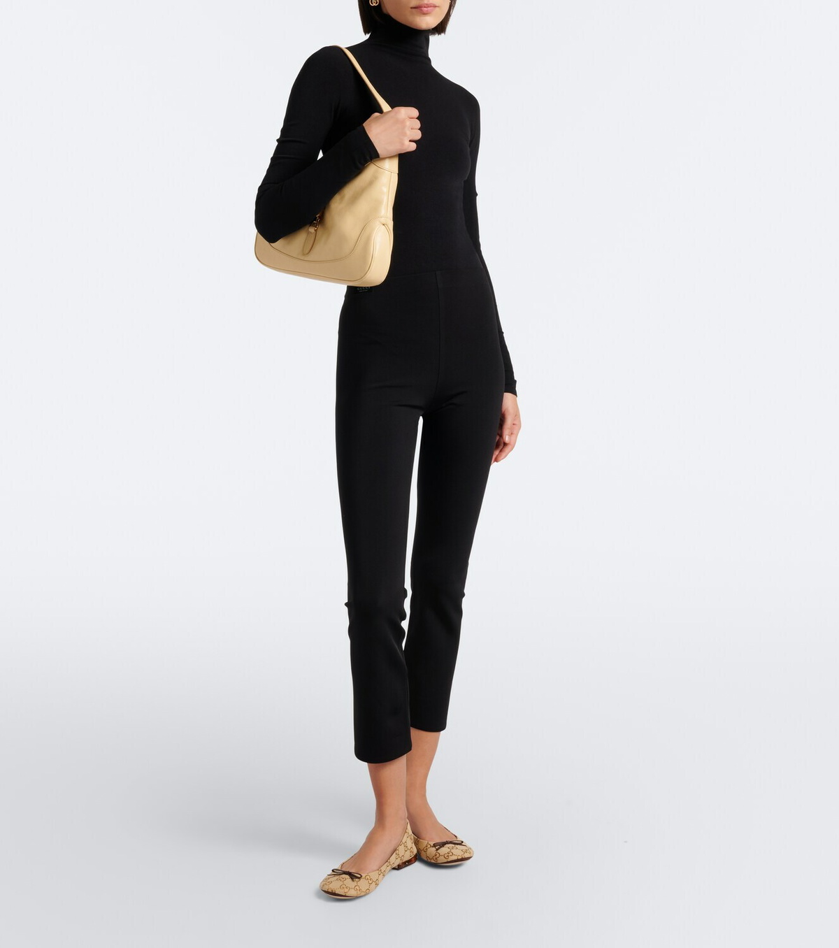 Gucci GG canvas ballet flats
