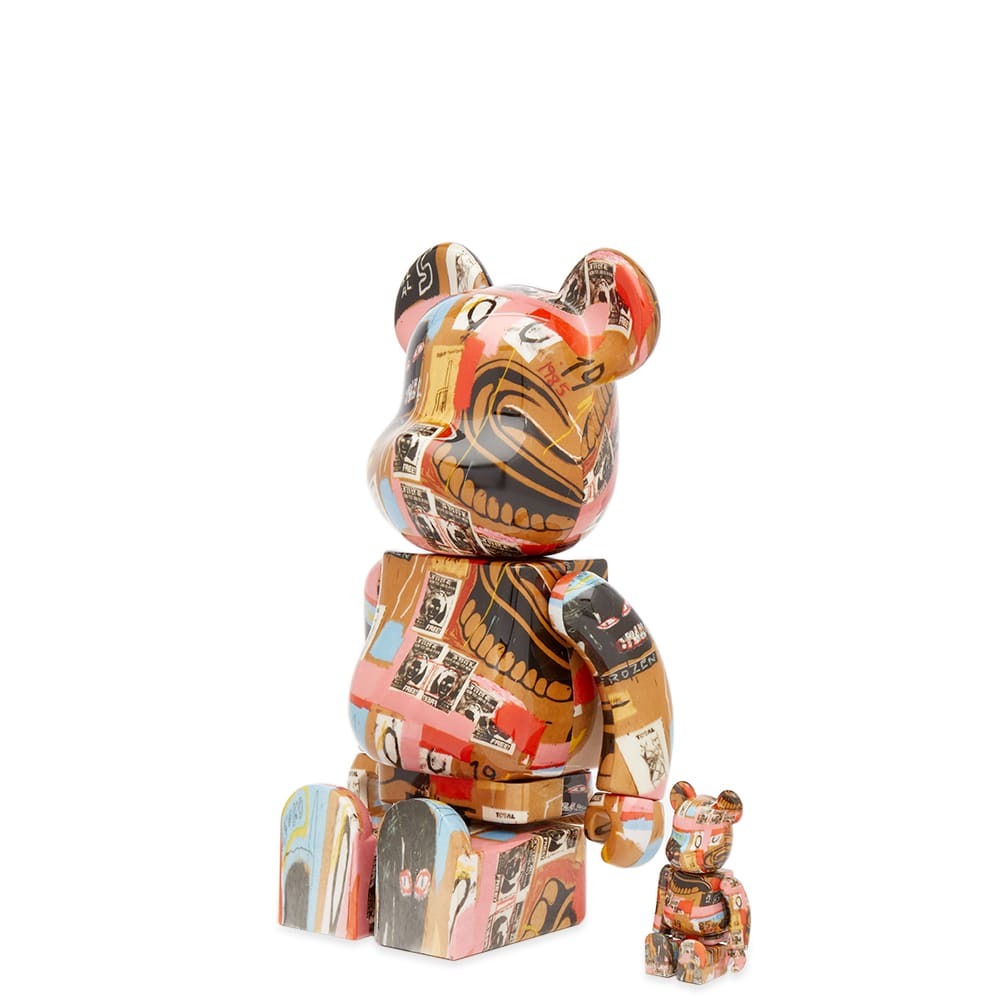 Medicom Andy Warhol × Jean-Michel Basquiat #2 Be@Rbrick in Multi