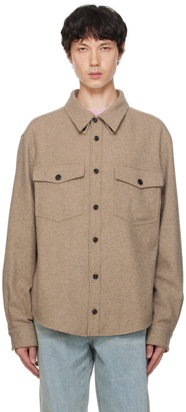 Photo: Recto Beige Office Shirt