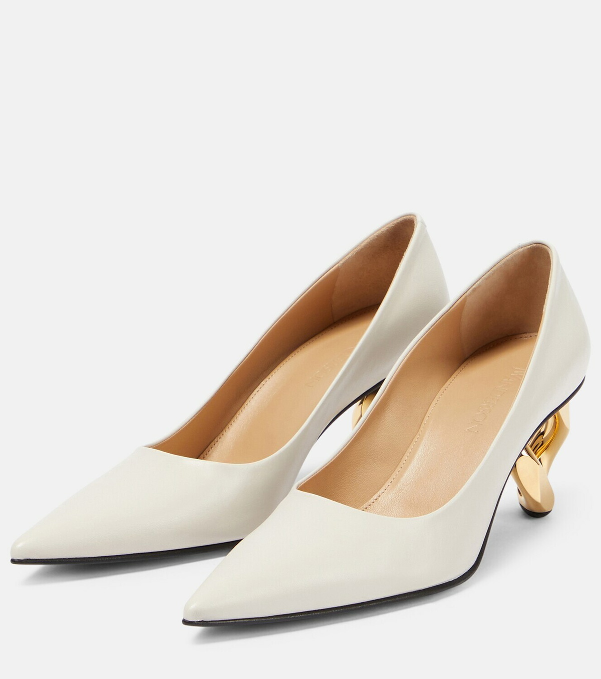 JW Anderson Embellished leather pumps JW Anderson