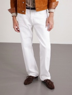 TOM FORD - Theo Suede Boat Shoes - Brown