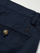 Polo Ralph Lauren - Slim-Fit Straight-Leg Stretch-Cotton Twill Shorts - Blue