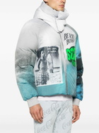 ERL Multicolour Surf Print Detachable Hood Jacket