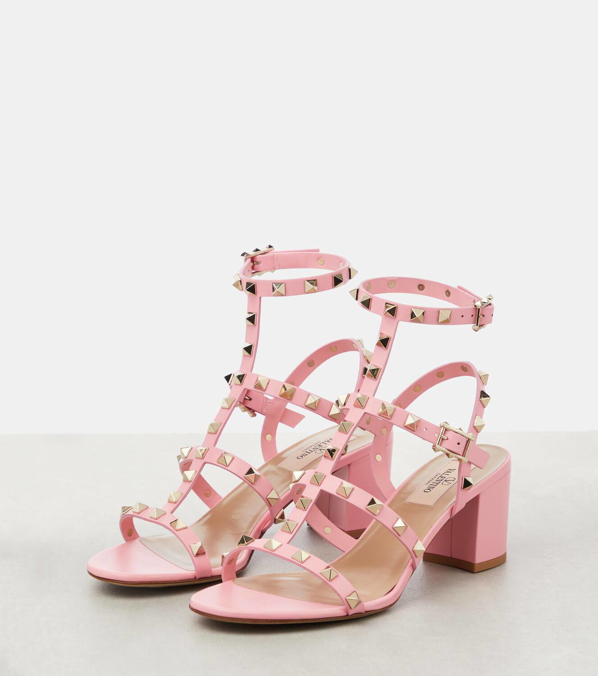Valentino Garavani Rockstud 60 leather sandals Valentino