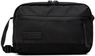 Master-Piece Co Black Slick Messenger Bag