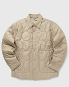 Bstn Brand Quilted Overshirt Brown - Mens - Overshirts