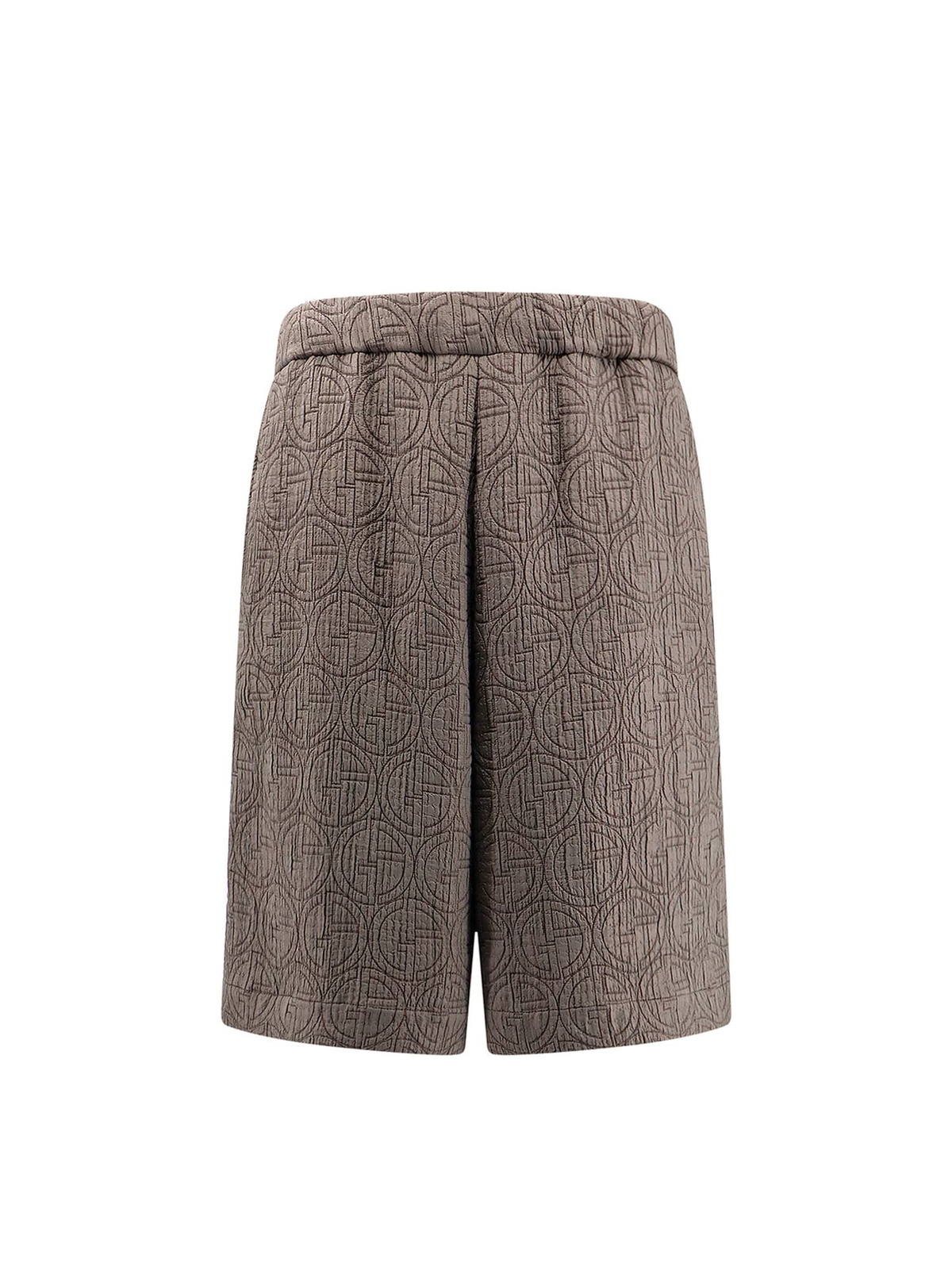 Giorgio Armani - Straight-Leg Pleated Crinkled Stretch-Twill
