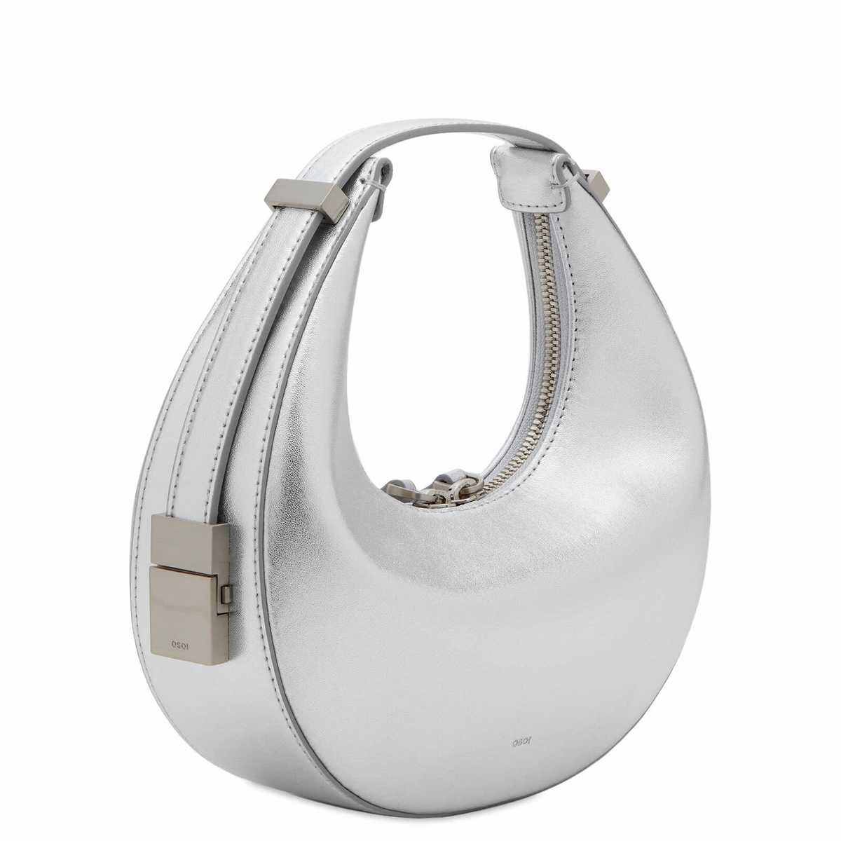 OSOI TONI MINI　ハンドバッグ　レザー ミニバッグ　シルバー Osoi Țoni Mini - Silver – Simonett