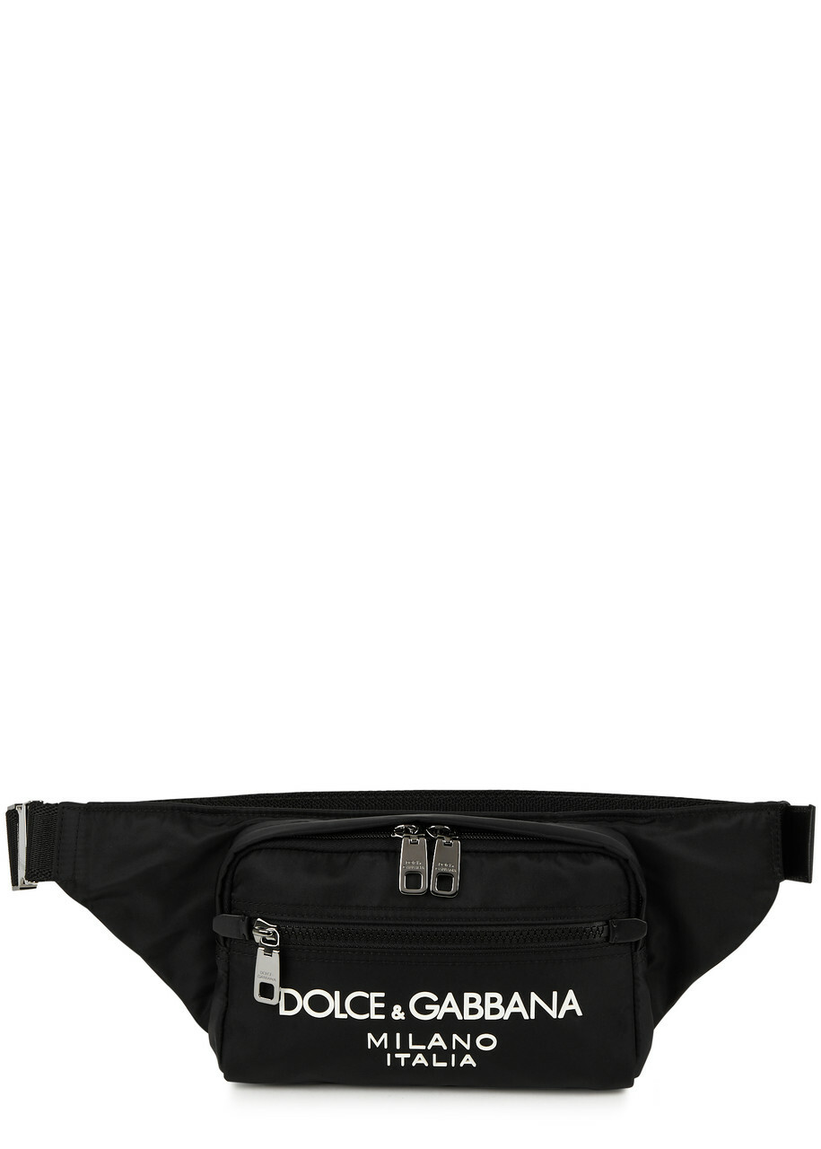 Dolce & Gabbana Logo Nylon Belt bag - Black - One Size