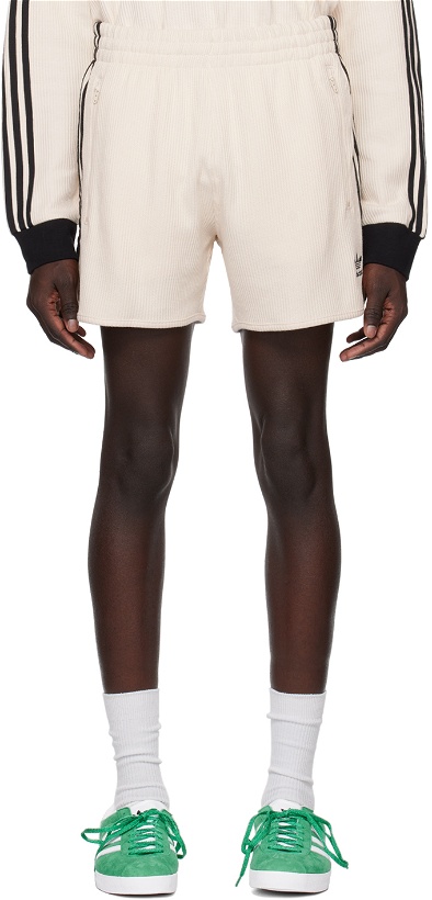 Photo: adidas Originals Off-White Embroidered Shorts