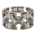 Off-White Silver Arrows Ring