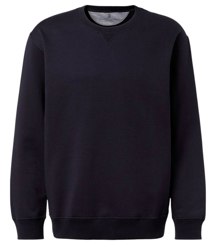 Photo: Brunello Cucinelli Cotton-blend sweatshirt