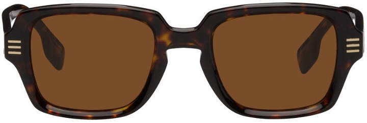 Photo: Burberry Brown Rectangular Sunglasses