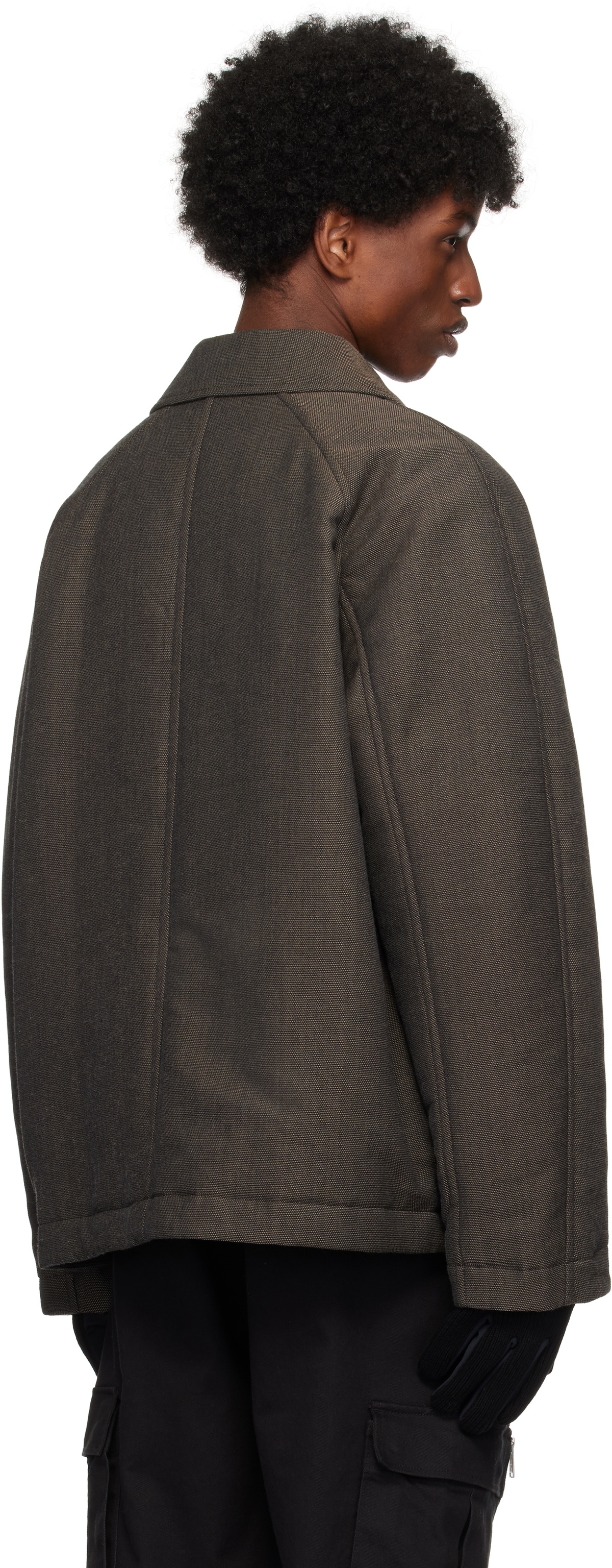 Undercover Brown Down Puffer Jacket Undercover