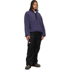 The North Face Purple TNF Red Box 1/2 Zip Fleece Jacket