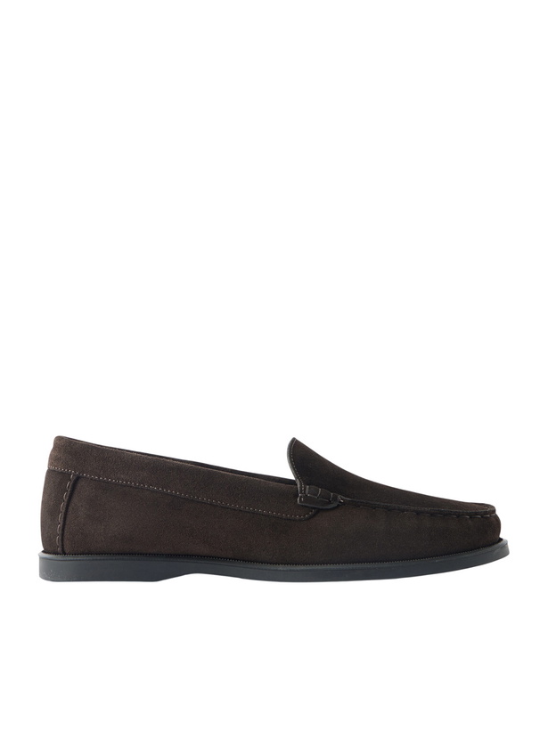Photo: Saman Amel - City Suede Loafers - Brown