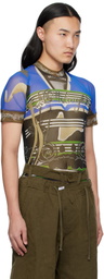 Ottolinger Multicolor Mesh T-shirt