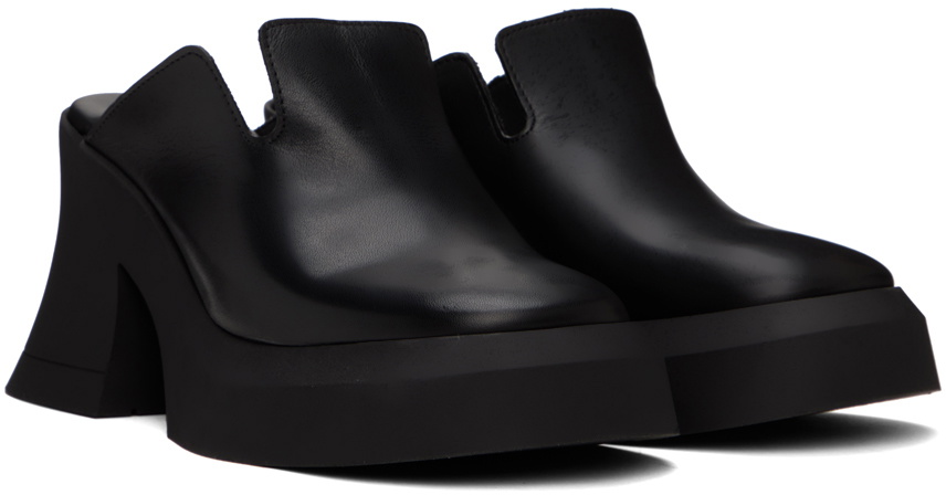 Miista Black Otavia Heels