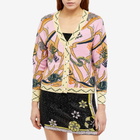 Oceanus Women's Bonnie Cardigan in Pink