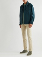 Loro Piana - Open Walk Suede Boots - Green