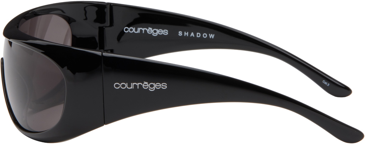 Courrèges Black Shadow Sunglasses