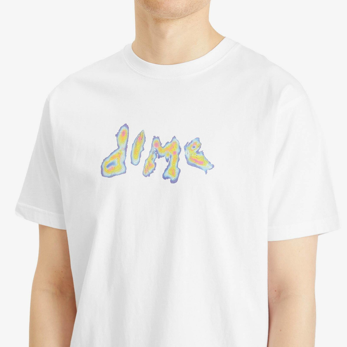 Dime Men's Topo T-Shirt in White