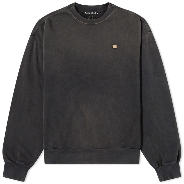 Photo: Acne Studios Fiah Oversize Fade Face Crew Sweat