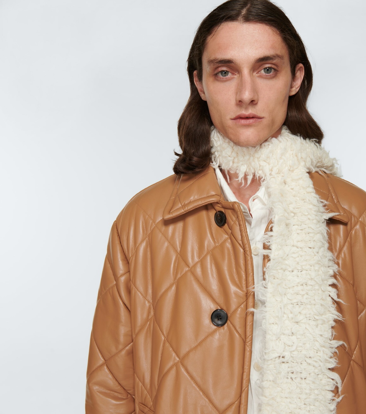 Dries Van Noten Leather Jacket