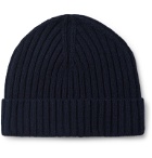 Officine Generale - Cashmere and Wool-Blend Beanie - Blue