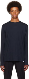 NORSE PROJECTS Navy Niels Standard Long Sleeve T-Shirt