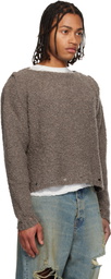 424 Gray Baby Sweater