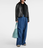 Loewe Campo Chelsea suede ankle boots