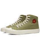 Kenzo Paris Men's Boke Flower High Top Sneakers in Khaki