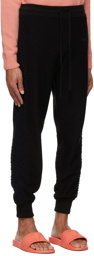 Versace Black La Greca Lounge Pants