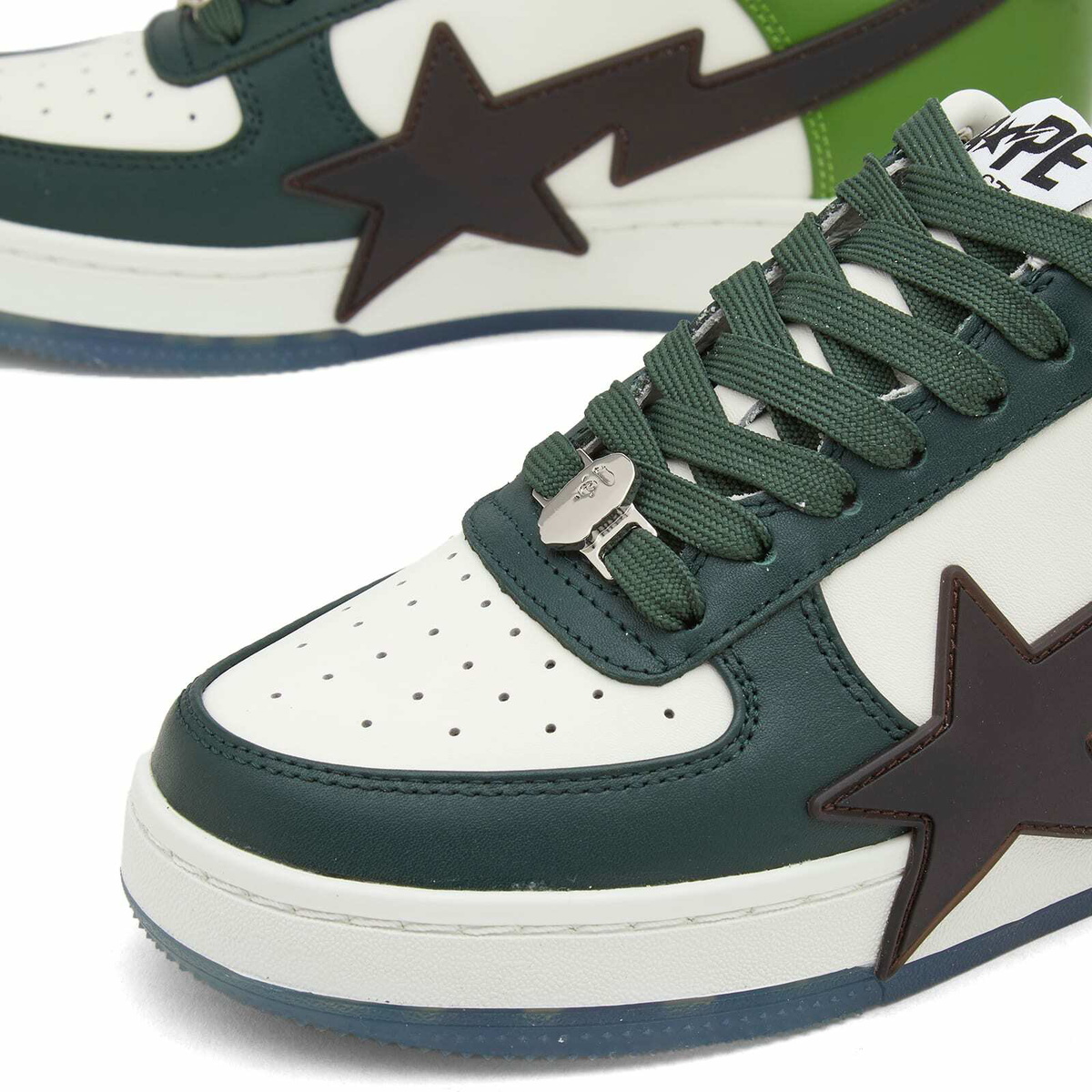 A Bathing Ape Women's Bape Sta OS Sneakers in Green