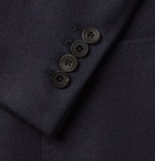 Rubinacci - Navy Double-Breasted Unstructured Wool and Cashmere-Blend Blazer - Men - Navy