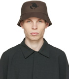 AFFXWRKS Brown Globe Bucket Hat