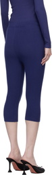 Gil Rodriguez Navy Capri Leggings