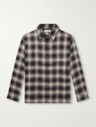 Our Legacy - Every Checked Tencel® Twill Shirt - Black