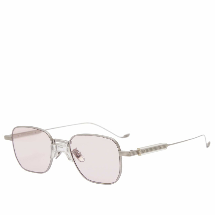 Photo: Gentle Monster Women's Catta Optical Glasses in Silver/Pink 