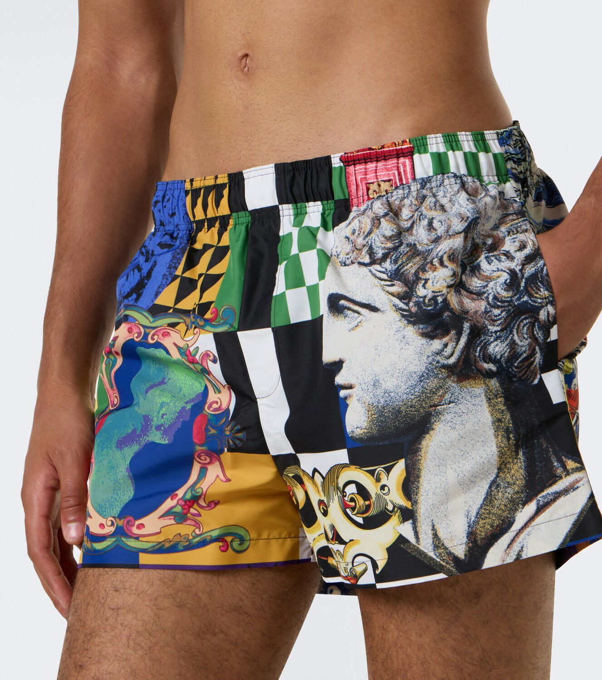 Versace Medusa swim trunks