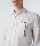 Dunhill Striped linen shirt