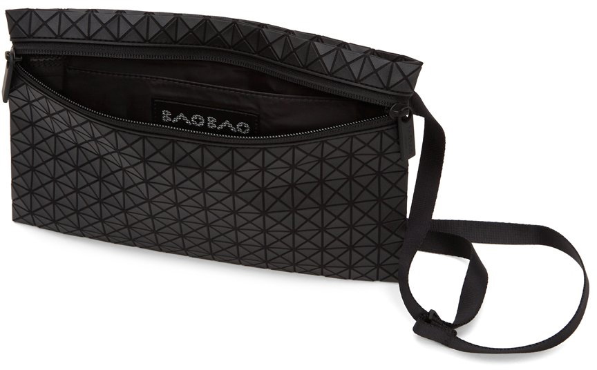 Bao Bao Issey Miyake Black Matte Sash Pouch Bao Bao Issey Miyake