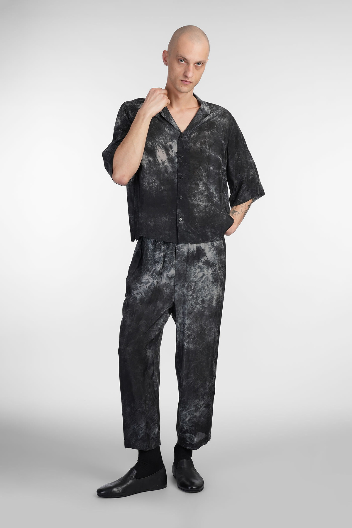 Sapio N 42l Pants In Black Polyamide Polyester