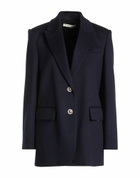 Alessandra Rich Womens Blazer Midnight in Blue