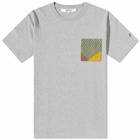 FDMTL Men's Origami T-Shirt in Grey