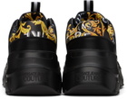 Versace Jeans Couture Black Chain Couture Speedtrack Sneakers